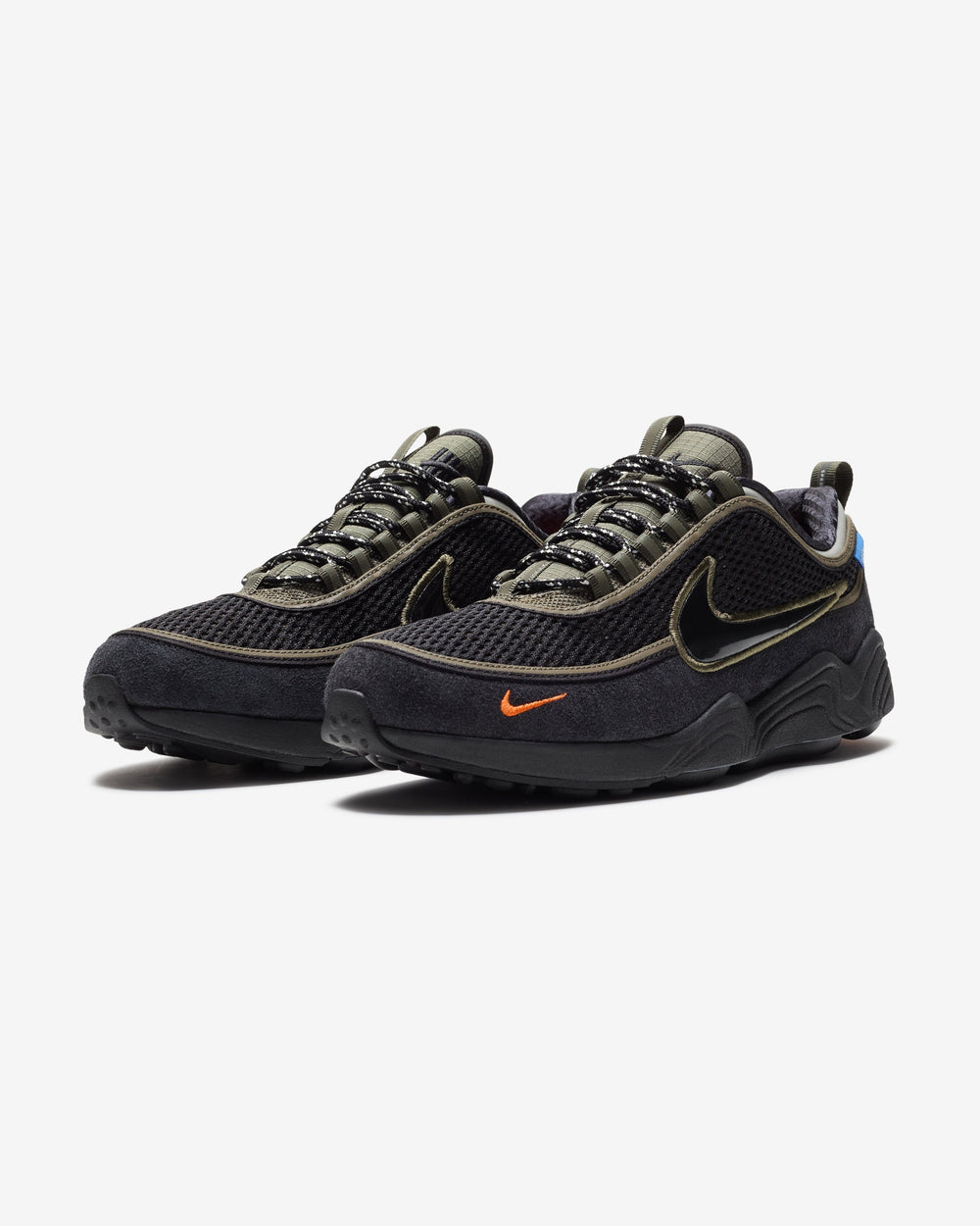 UNDEFEATED X NIKE AIR ZOOM SPIRIDON - CARGOKHAKI/ BLACK -