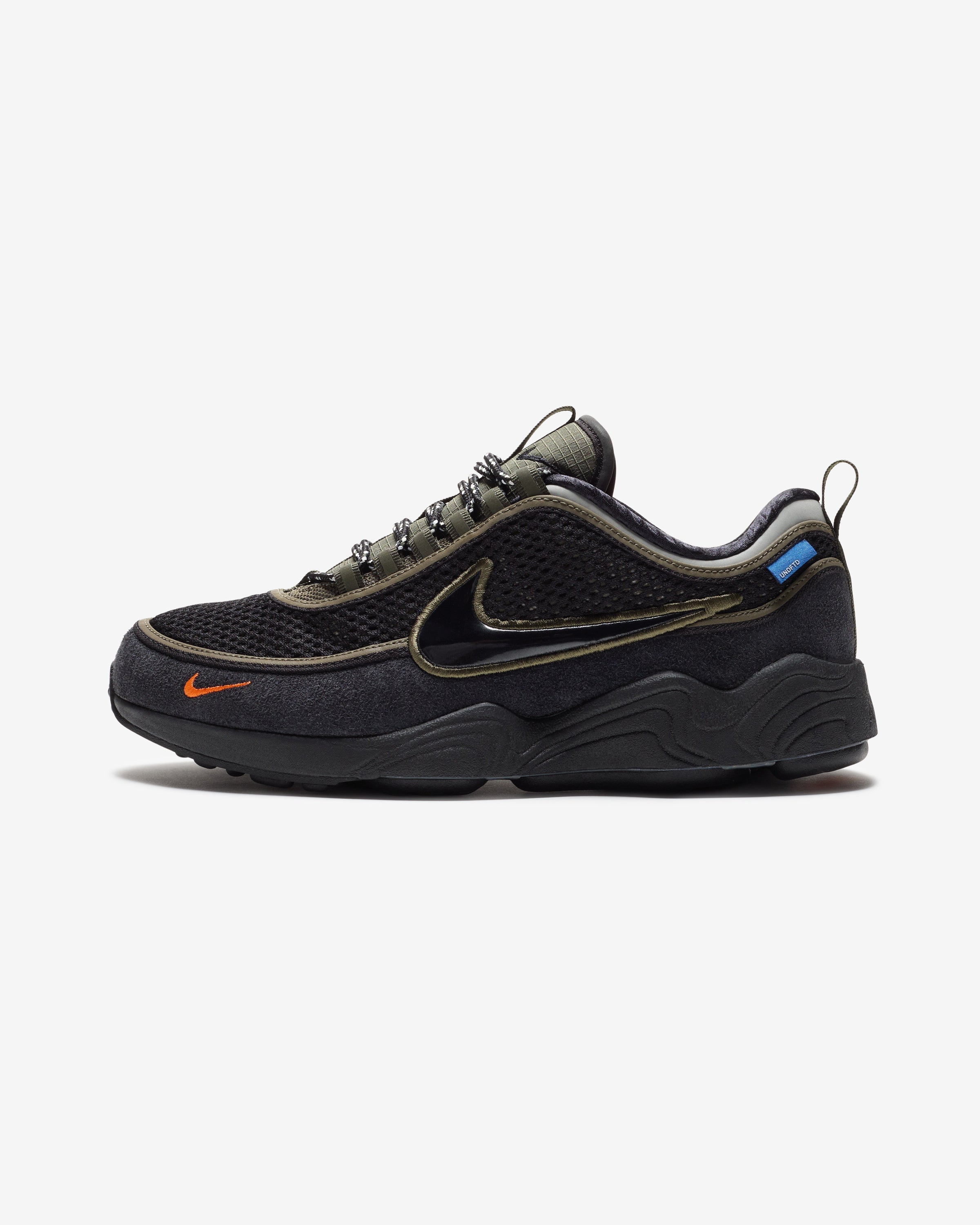 UNDEFEATED X NIKE AIR ZOOM SPIRIDON - CARGOKHAKI/ BLACK -