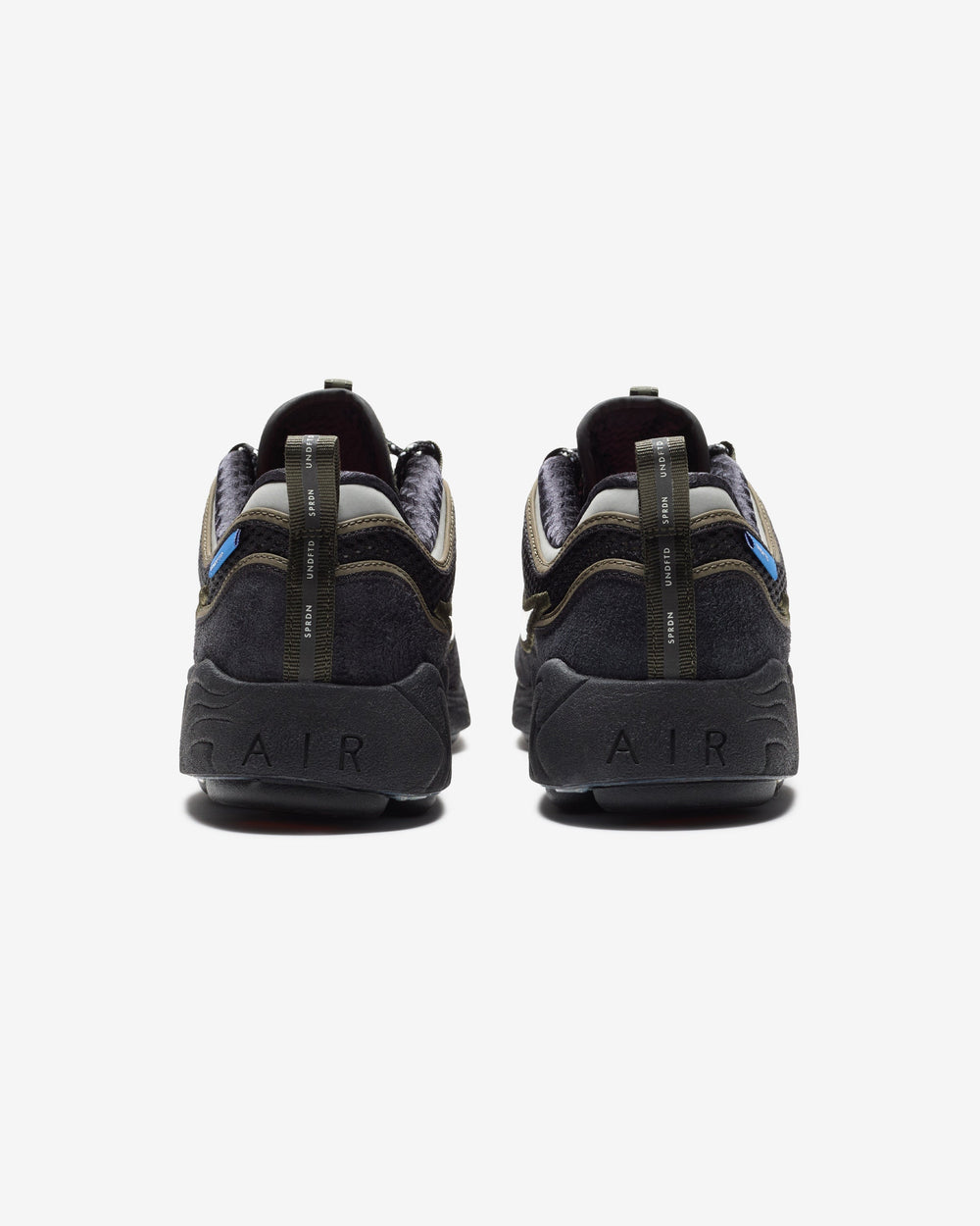 UNDEFEATED X NIKE AIR ZOOM SPIRIDON - CARGOKHAKI/ BLACK -