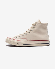 CONVERSE X UNDEFEATED CHUCK 70 HI - NATURAL/ FIERYRED -