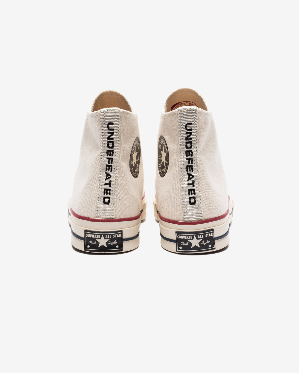 CONVERSE X UNDEFEATED CHUCK 70 HI - NATURAL/ FIERYRED -