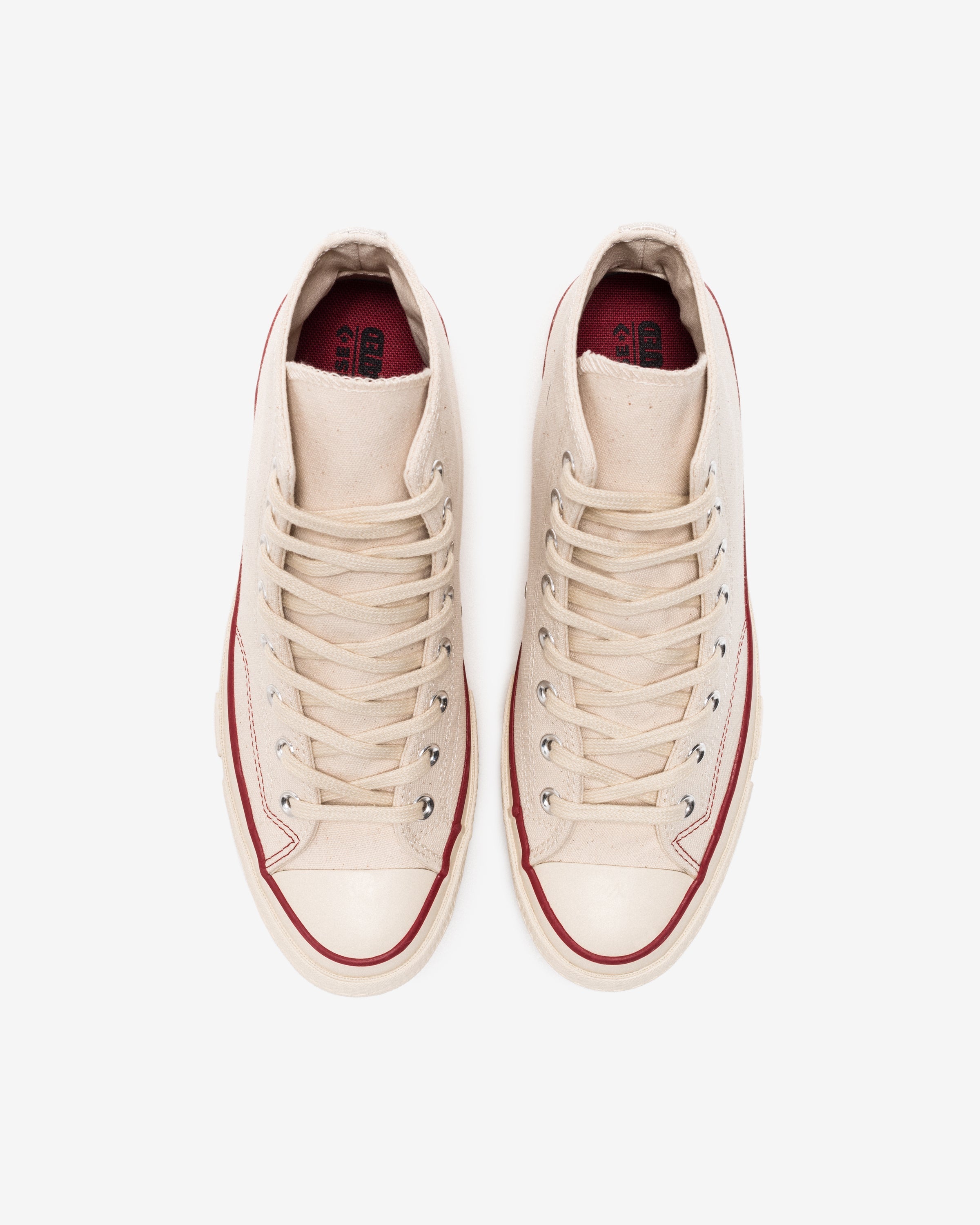 CONVERSE X UNDEFEATED CHUCK 70 HI - NATURAL/ FIERYRED -
