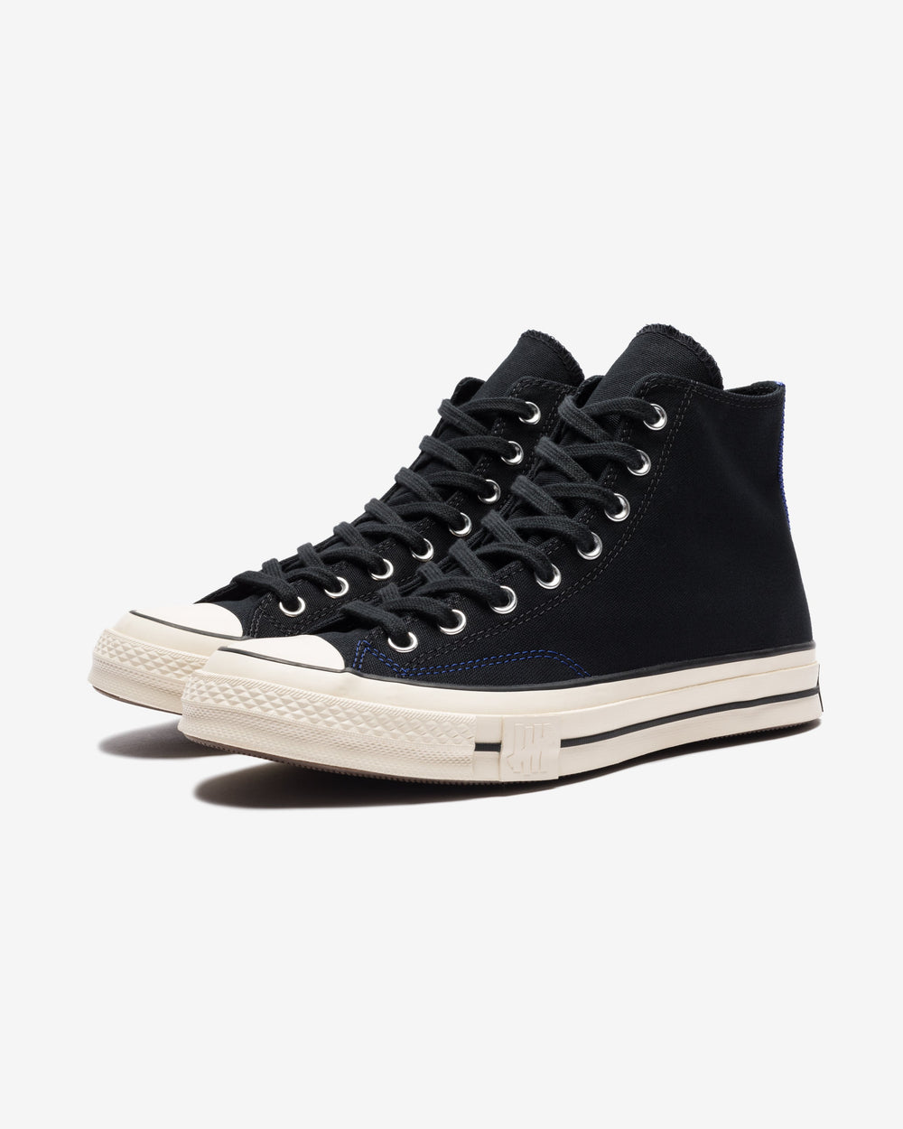 CONVERSE X UNDEFEATED CHUCK 70 HI - BLACK/ NATURALIVORY -