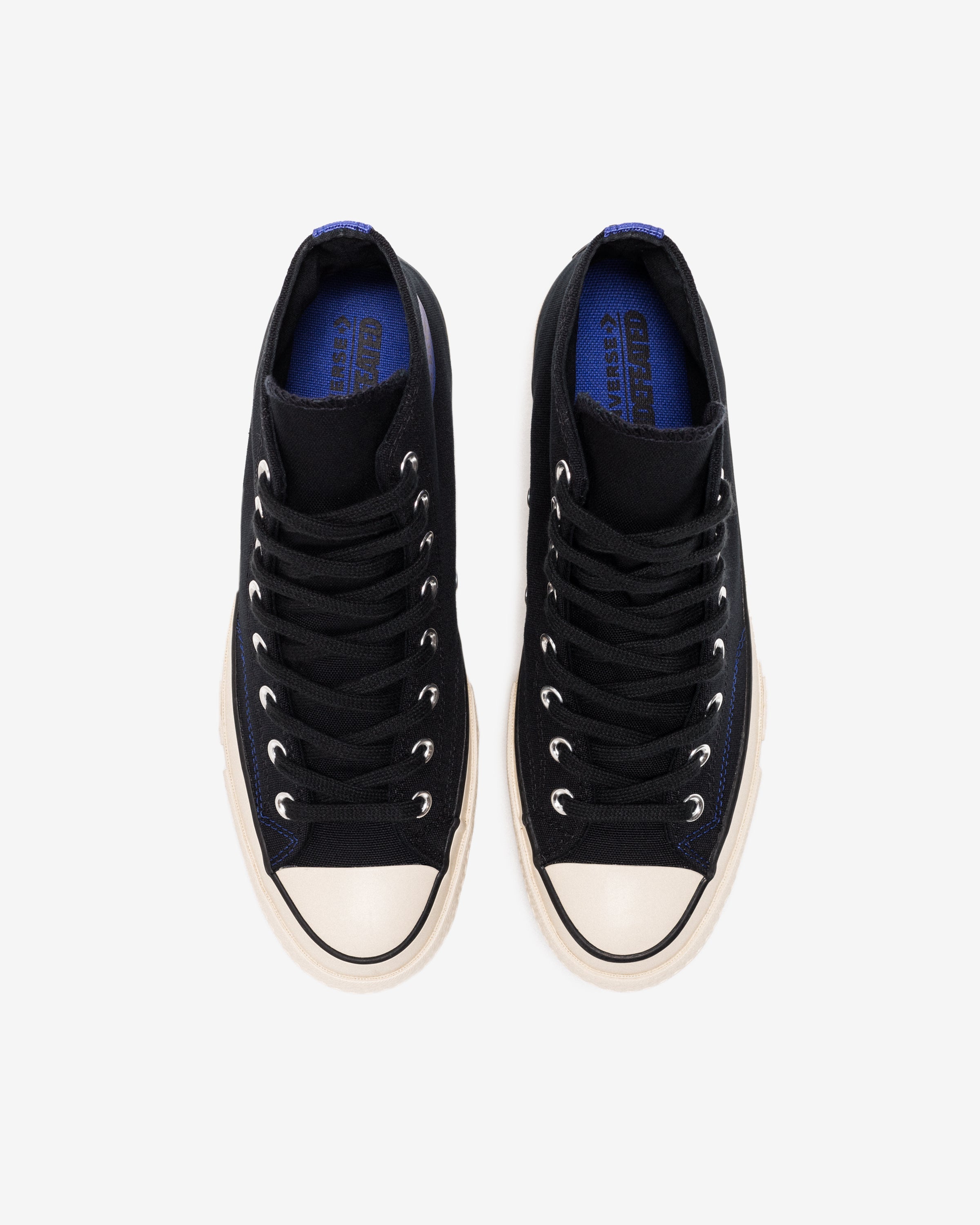 CONVERSE X UNDEFEATED CHUCK 70 HI - BLACK/ NATURALIVORY -