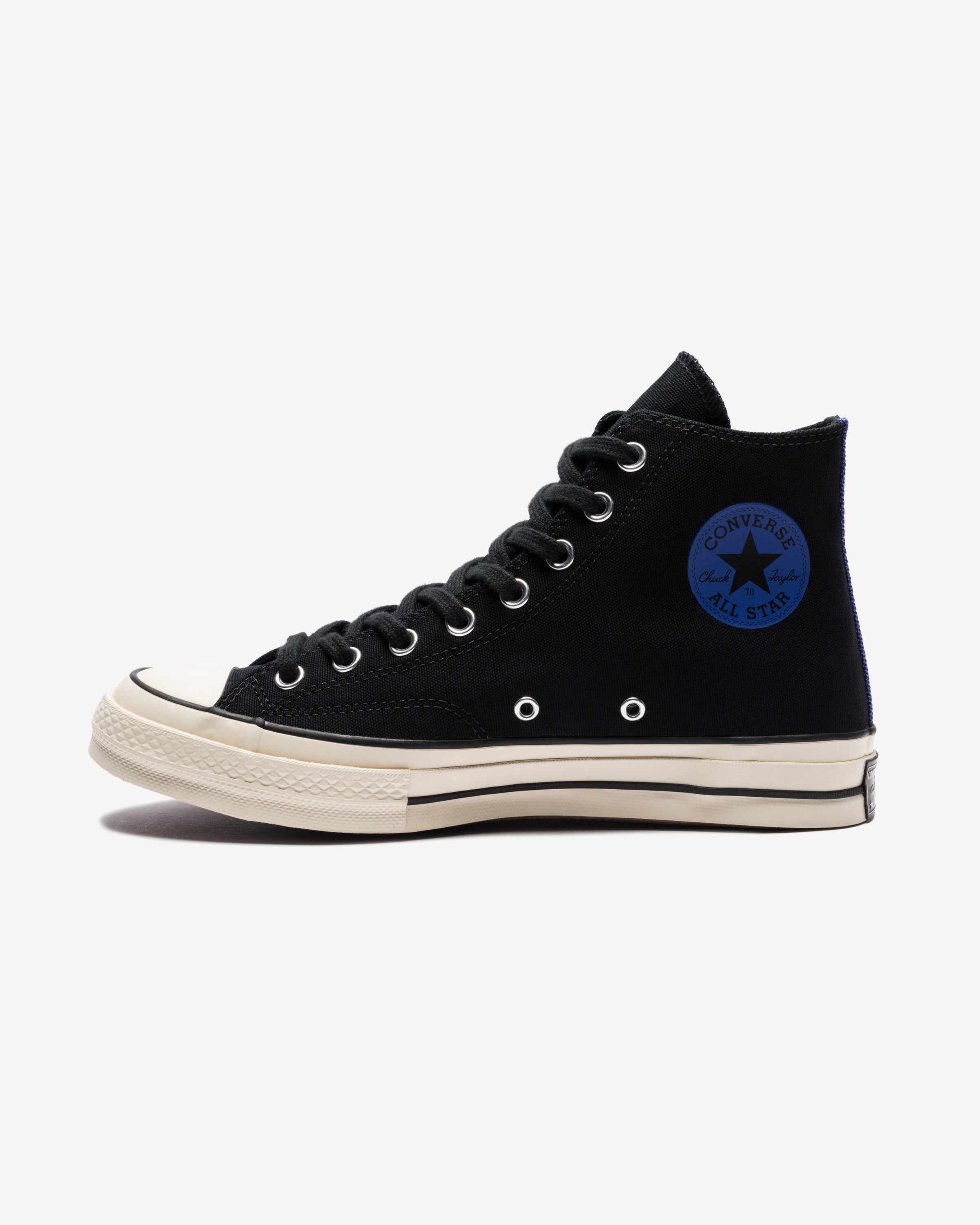 CONVERSE X UNDEFEATED CHUCK 70 HI - BLACK/ NATURALIVORY -