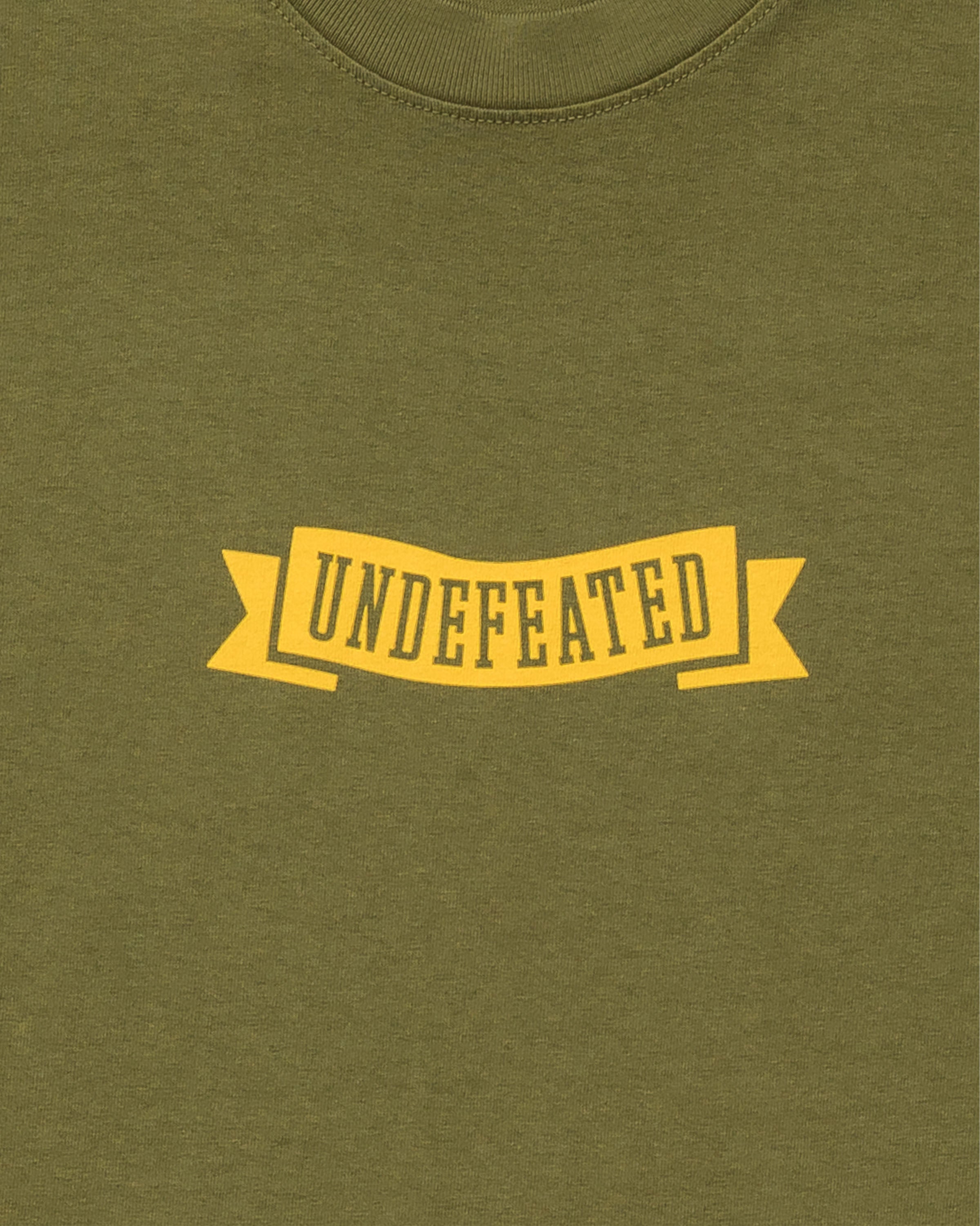 UNDEFEATED RIBBON S/S TEE - OLIVE