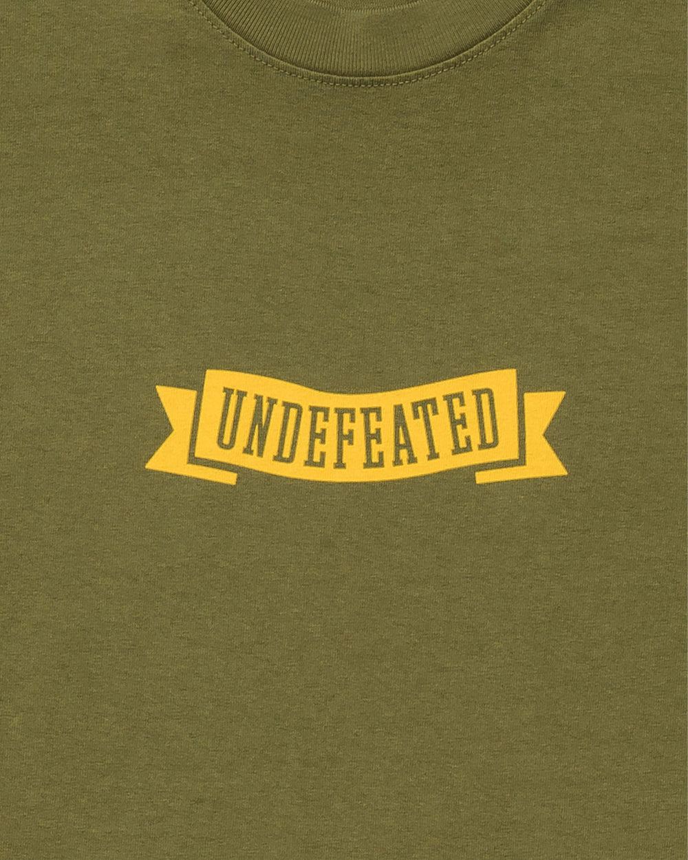 UNDEFEATED RIBBON S/S TEE - OLIVE