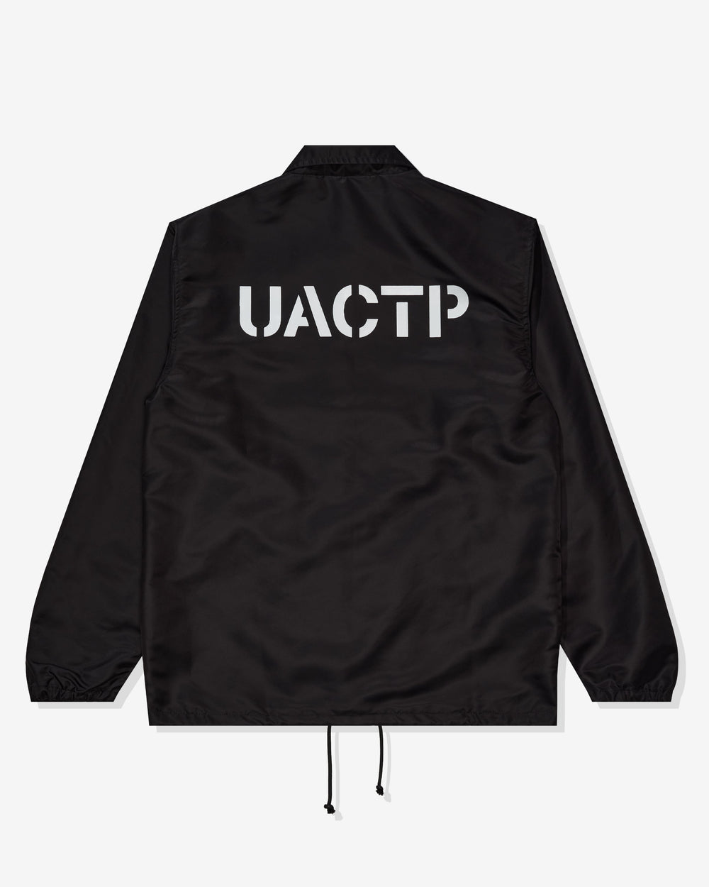 UACTP STENCIL COACHES JACKET - BLACK