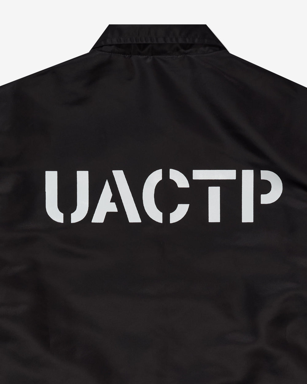 UACTP STENCIL COACHES JACKET - BLACK